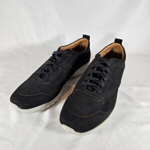 Marc Joseph Genuine New York Leather Grand Central Sneaker Black US Size 9